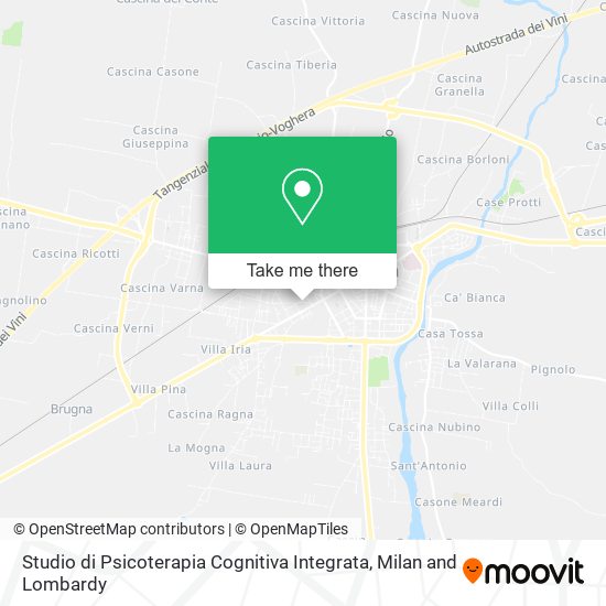 Studio di Psicoterapia Cognitiva Integrata map