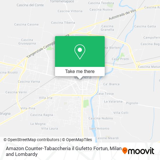 Amazon Counter-Tabaccheria il Gufetto Fortun map