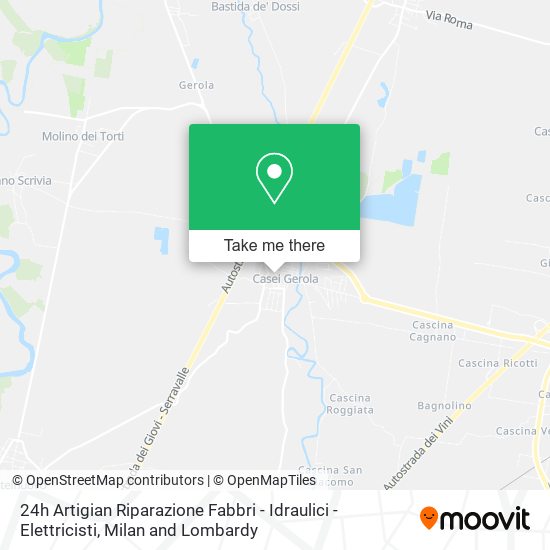 24h Artigian Riparazione Fabbri - Idraulici - Elettricisti map