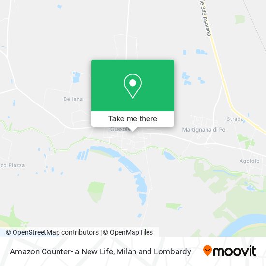 Amazon Counter-la New Life map