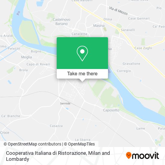 Cooperativa Italiana di Ristorazione map