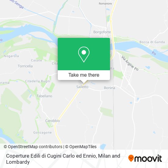 Coperture Edili di Cugini Carlo ed Ennio map