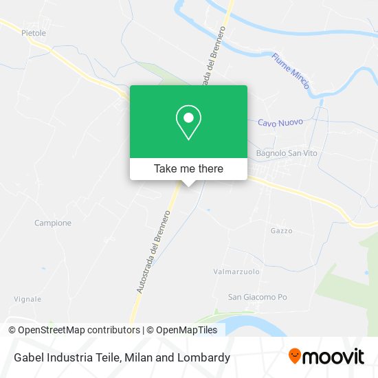 Gabel Industria Teile map
