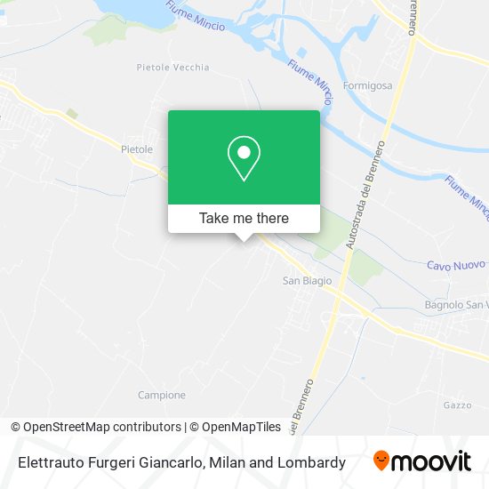 Elettrauto Furgeri Giancarlo map