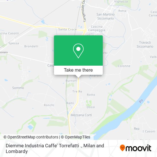 Diemme Industria Caffe' Torrefatti . map