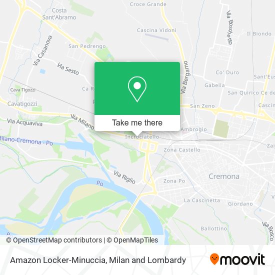 Amazon Locker-Minuccia map