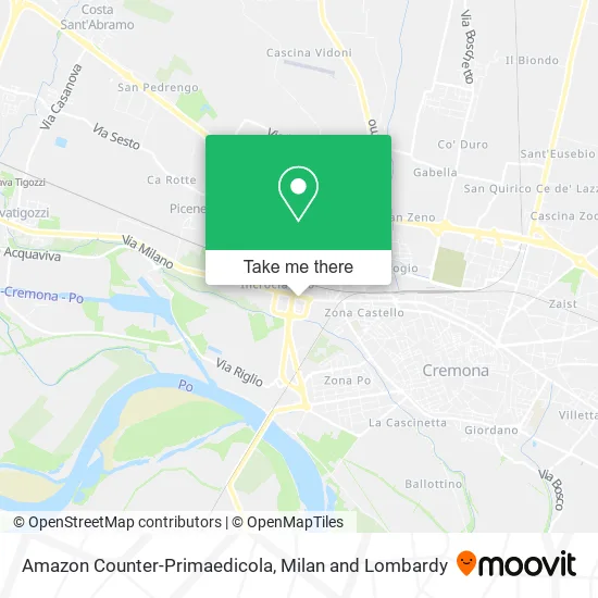 Amazon Counter-Primaedicola map