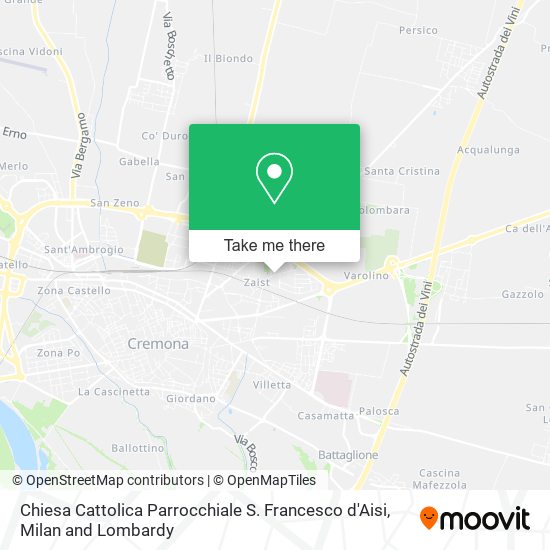 Chiesa Cattolica Parrocchiale S. Francesco d'Aisi map
