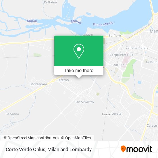Corte Verde Onlus map