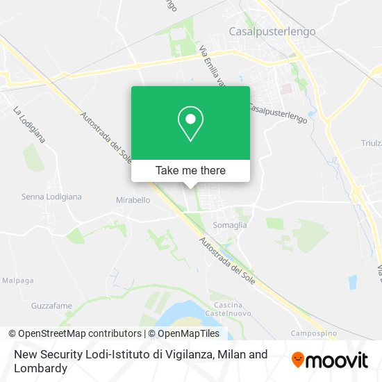New Security Lodi-Istituto di Vigilanza map
