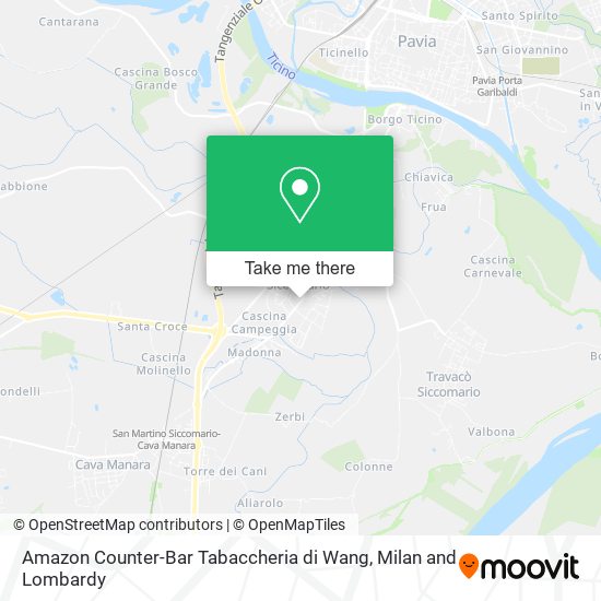 Amazon Counter-Bar Tabaccheria di Wang map