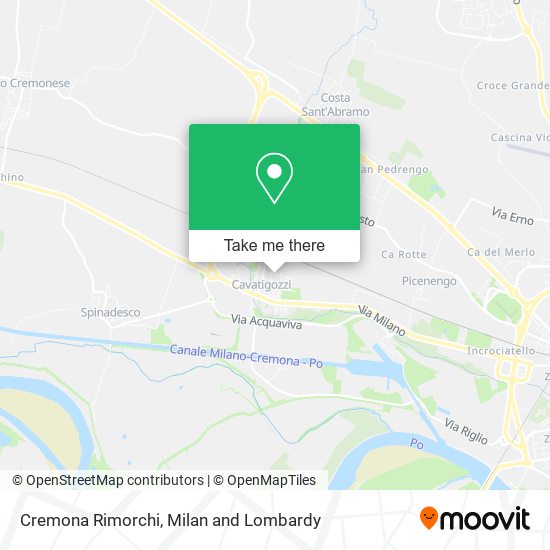 Cremona Rimorchi map
