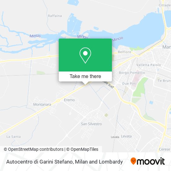 Autocentro di Garini Stefano map