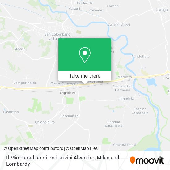 Il Mio Paradiso di Pedrazzini Aleandro map