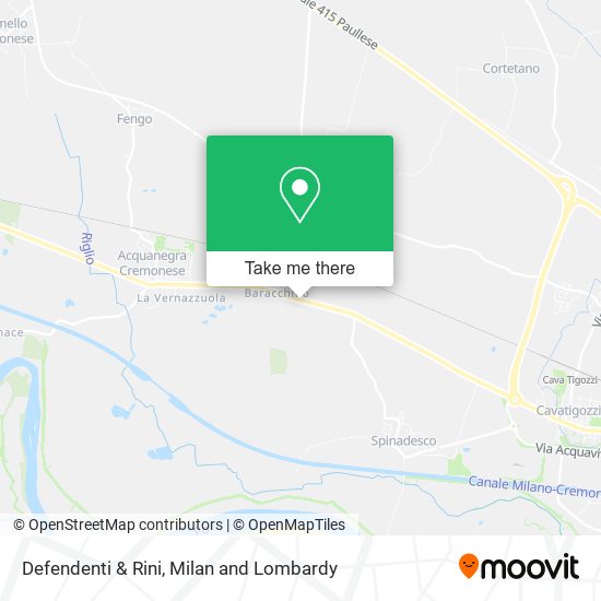 Defendenti & Rini map