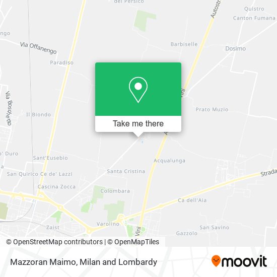 Mazzoran Maimo map
