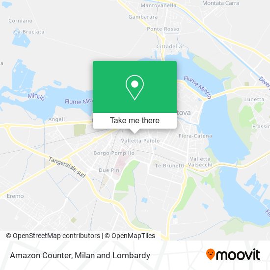 Amazon Counter map