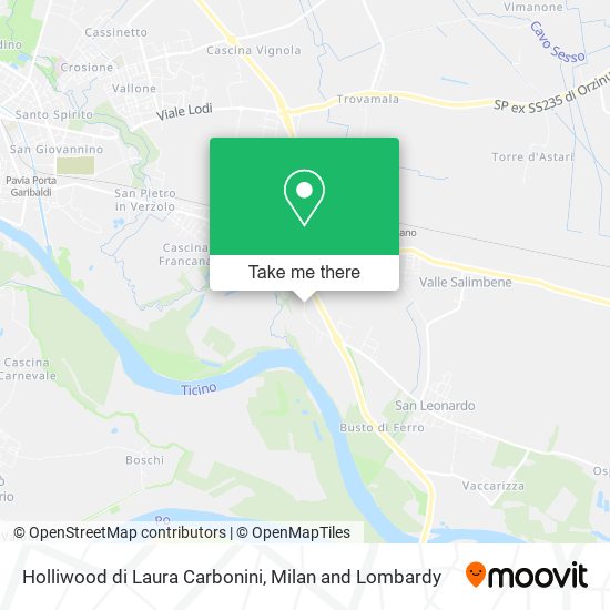 Holliwood di Laura Carbonini map