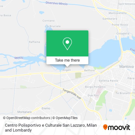 Centro Polisportivo e Culturale San Lazzaro map