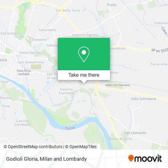 Godioli Gloria map