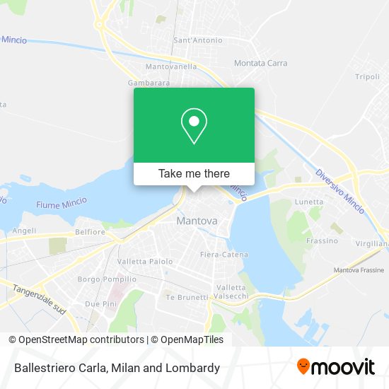Ballestriero Carla map