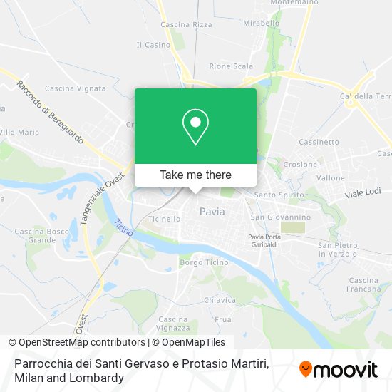 Parrocchia dei Santi Gervaso e Protasio Martiri map