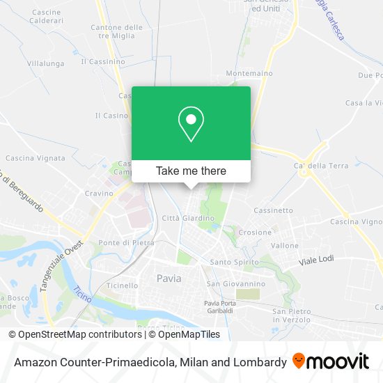 Amazon Counter-Primaedicola map