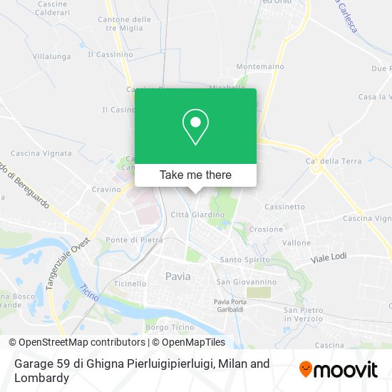Garage 59 di Ghigna Pierluigipierluigi map