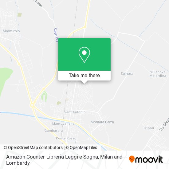 Amazon Counter-Libreria Leggi e Sogna map