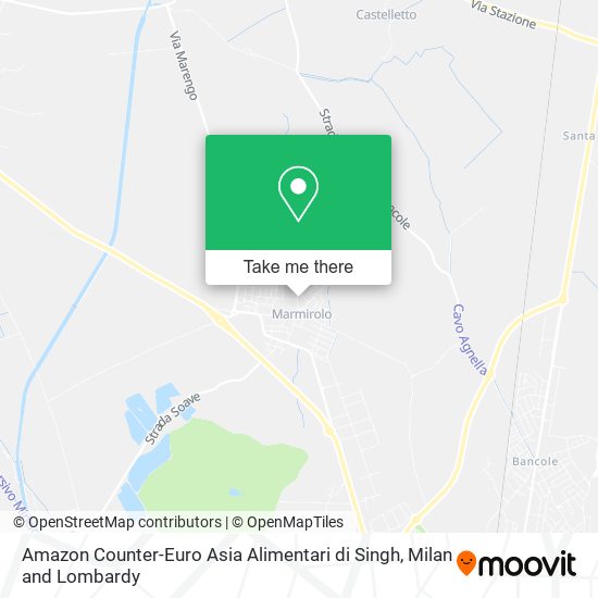 Amazon Counter-Euro Asia Alimentari di Singh map