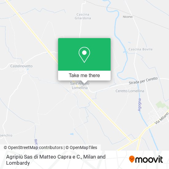Agripiù Sas di Matteo Capra e C. map