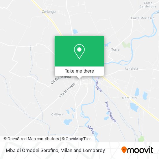 Mba di Omodei Serafino map