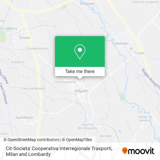 Cit-Societa' Cooperativa Interregionale Trasporti map