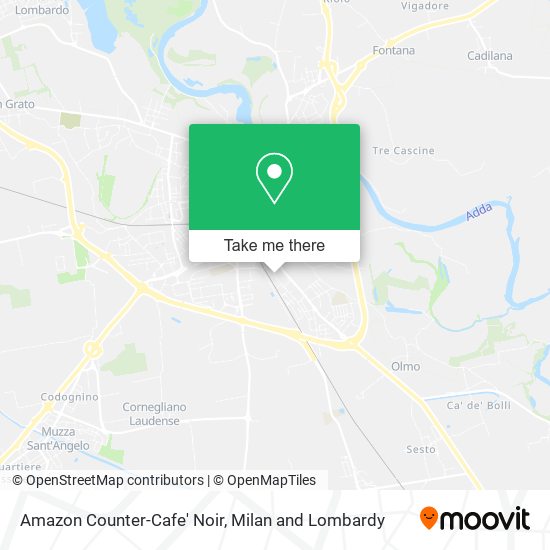 Amazon Counter-Cafe' Noir map