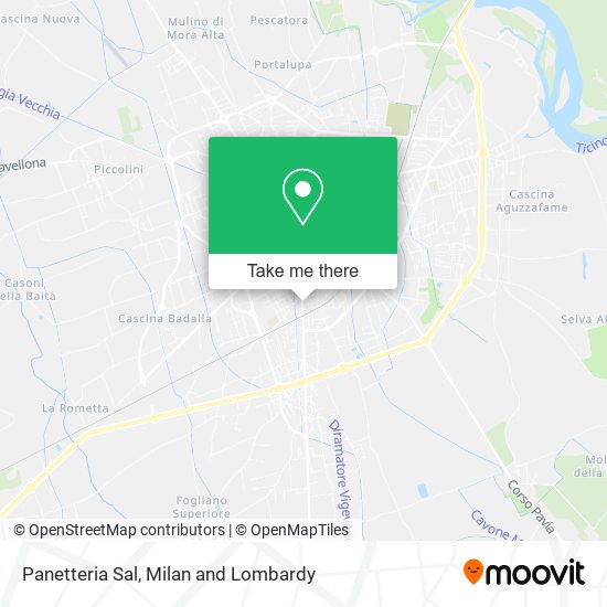 Panetteria Sal map