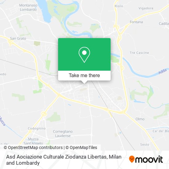 Asd Aociazione Culturale Ziodanza Libertas map