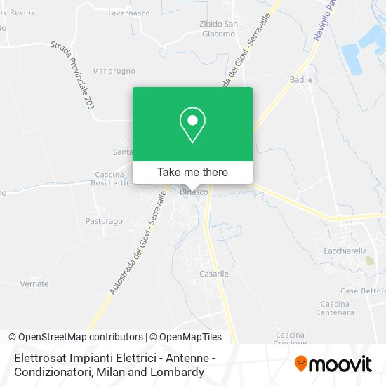 Elettrosat Impianti Elettrici - Antenne - Condizionatori map