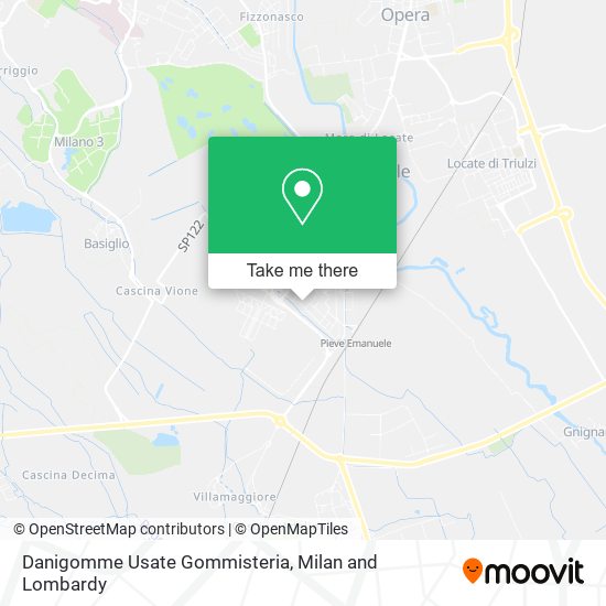 Danigomme Usate Gommisteria map