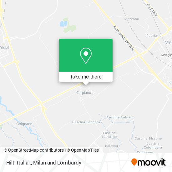 Hilti Italia . map