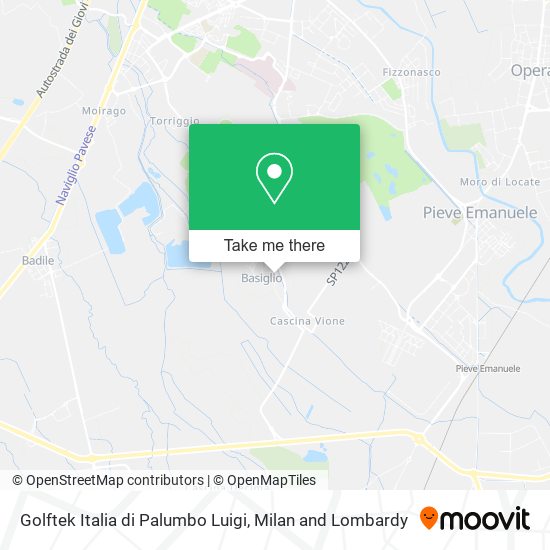 Golftek Italia di Palumbo Luigi map
