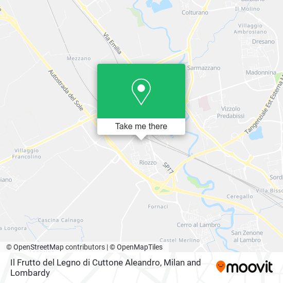 Il Frutto del Legno di Cuttone Aleandro map