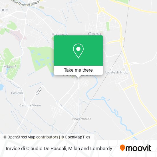 Inrvice di Claudio De Pascali map