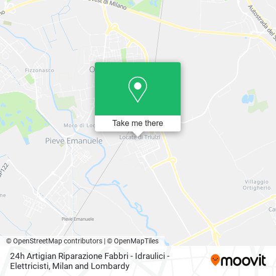 24h Artigian Riparazione Fabbri - Idraulici - Elettricisti map