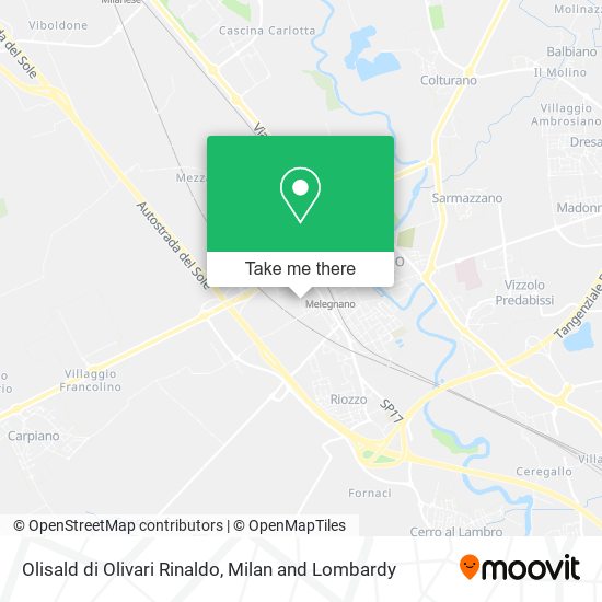 Olisald di Olivari Rinaldo map