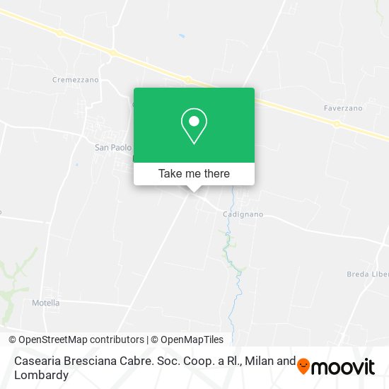 Casearia Bresciana Cabre. Soc. Coop. a Rl. map