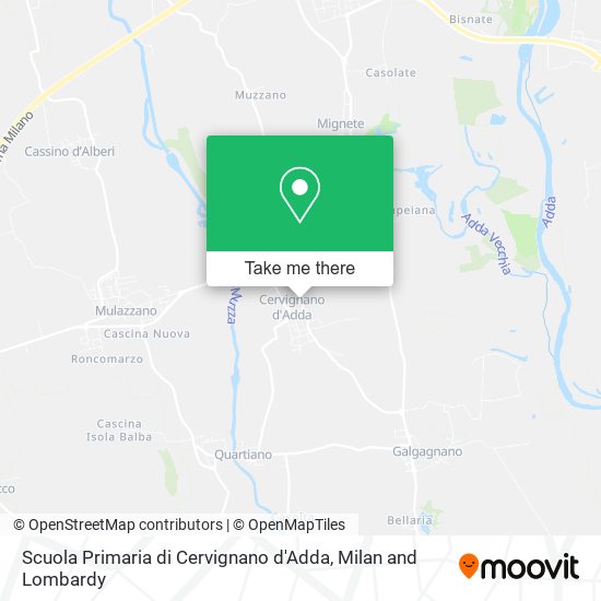 Scuola Primaria di Cervignano d'Adda map