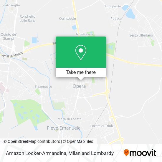 Amazon Locker-Armandina map