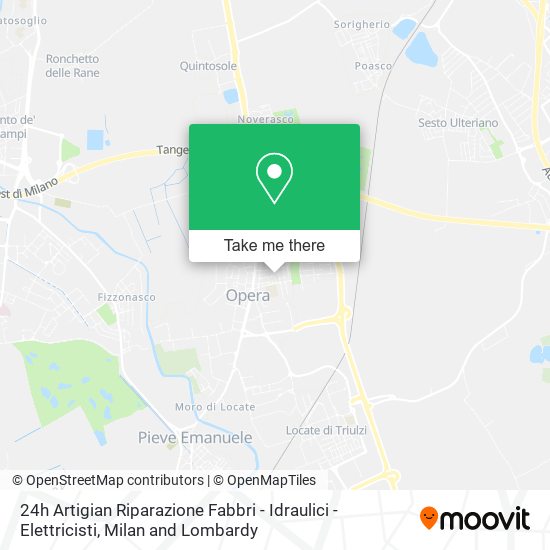 24h Artigian Riparazione Fabbri - Idraulici - Elettricisti map