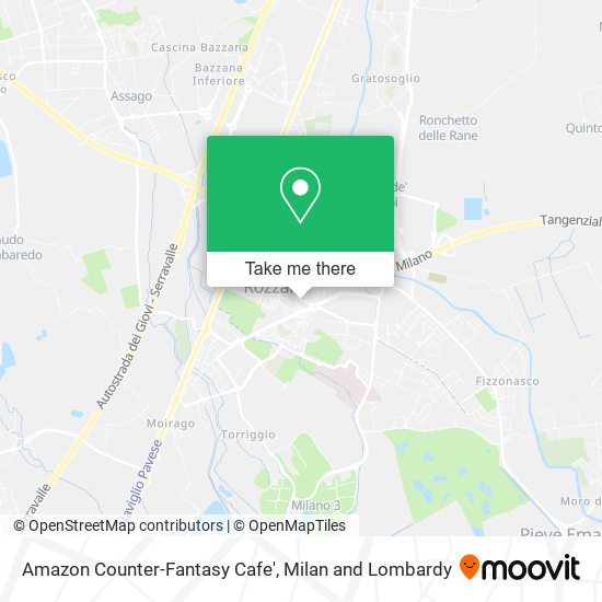 Amazon Counter-Fantasy Cafe' map