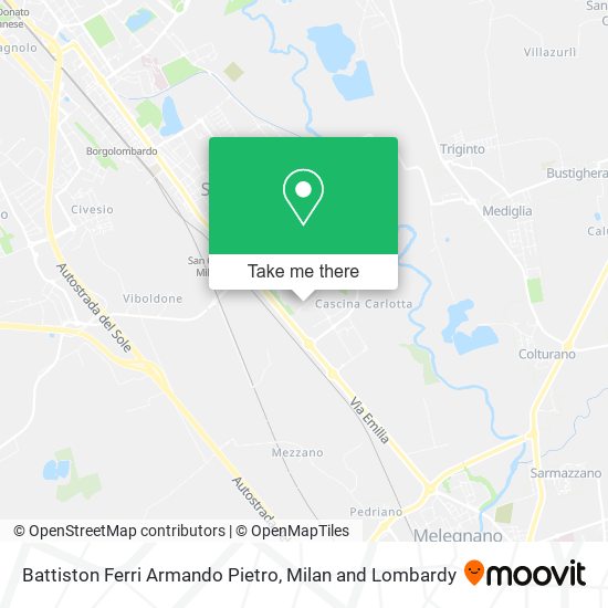 Battiston Ferri Armando Pietro map